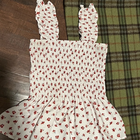 Rouched Floral Tank Top - Picture 2 of 4